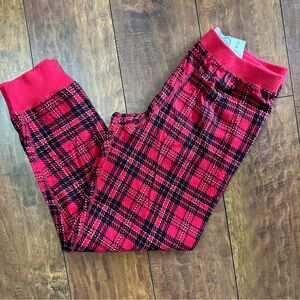 Goodfellow Red and Black Plaid jogger pajama Pants - medium